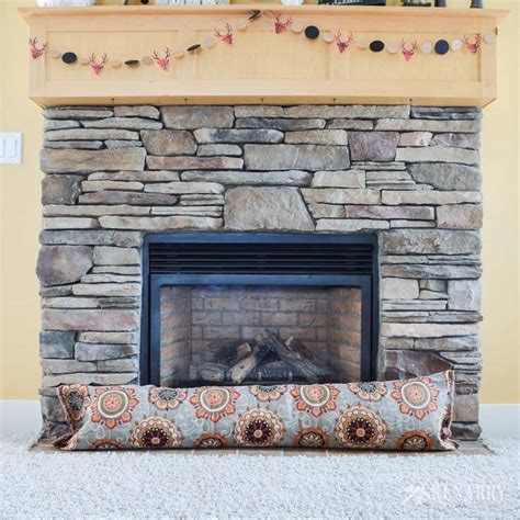 Fireplace Draft Stopper: An Easy DIY Sewing Tutorial