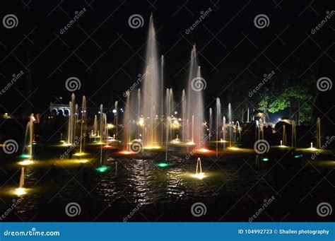 Brindavan Gardens, Mysore, Karnataka Stock Image - Image of tombs, colorful: 104992723