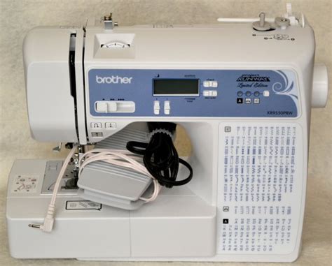 Brother Sewing Machine Project Runway - Limited Edition Model: XR9550PRW w/Bonus | eBay