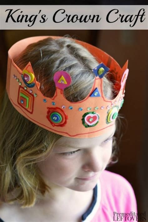 King's Crown Craft for Kids Tutorial