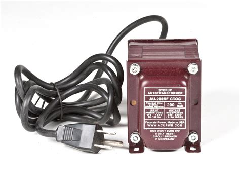 200 Tru-Watts™ Step Up Transformer Converter - Use 220 Volts appliance – ACUPWR USA