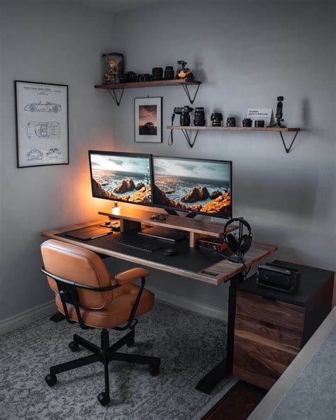 20+ Best Minimalist Desk Setups & Home Office Ideas | Gridfiti | Home office setup, Home studio ...
