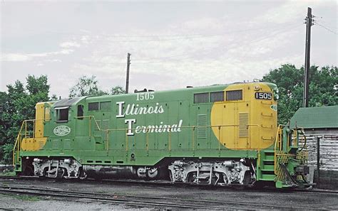 Illinois Terminal Company GP7 1505 near Springfield, IL on June 16 ...