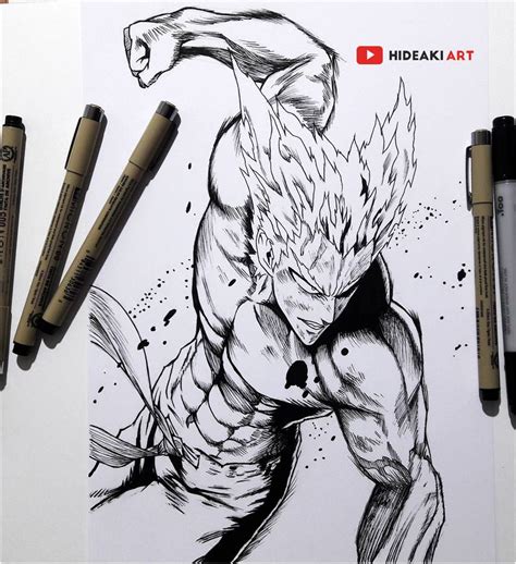 Garou || One Punch Man by HideakiArtReal on DeviantArt | Ideen fürs ...