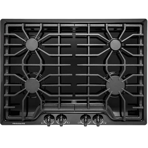 Frigidaire 30-in 4 Burners Black Gas Cooktop in the Gas Cooktops ...