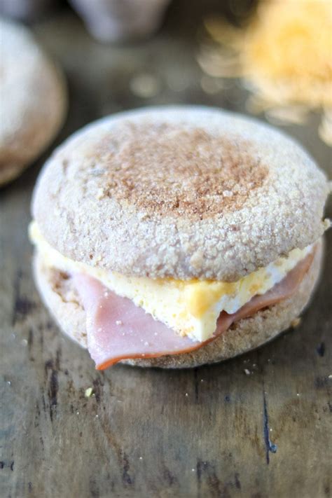 Healthy Homemade Egg McMuffin Sandwiches | A Mind "Full" Mom