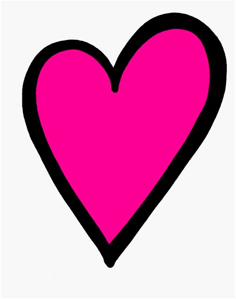 Hot Pink Hearts Clip Art