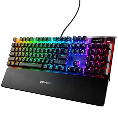 SteelSeries Apex Pro Mechanical Gaming Keyboard – Adjustable Actuation ...