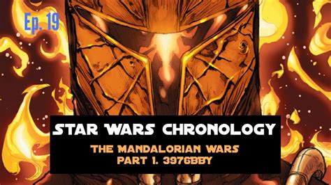 Star Wars Chronology. The Mandalorian Wars. Part 1 First Strike - YouTube