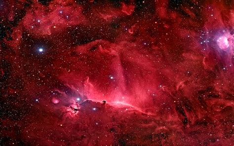 1536x864 resolution | red galaxy illustration, space, nebula, stars ...