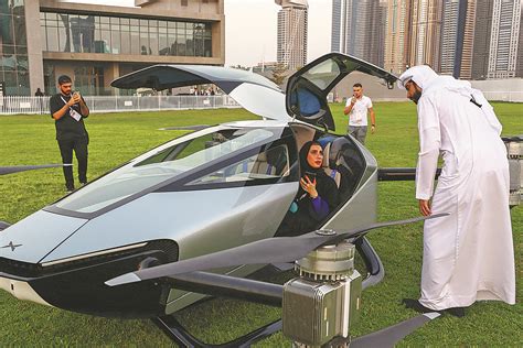 The Two-seater Flying Taxi Developed By China's XPeng Inc. Was ...