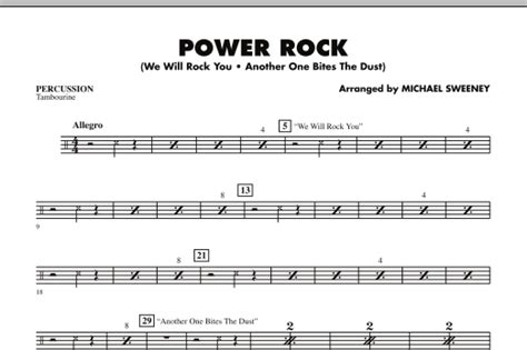 Power Rock - Percussion by Michael Sweeney Sheet Music for Orchestra at ...