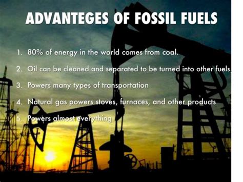 Fossil: The Advantages And Disadvantages Of Fossil Fuels