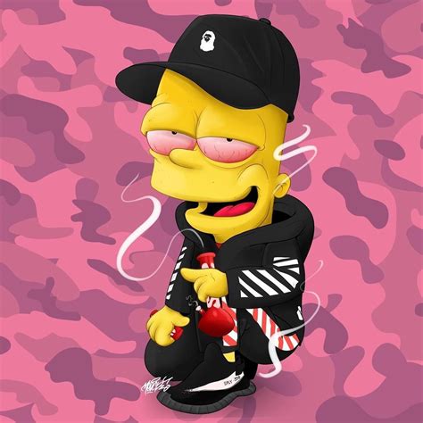 Bart Simpson Weed Wallpapers - Wallpaper Cave