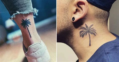 23 Harmonious Palm Tree Tattoos and Symbolism Behind Them – SORTRA