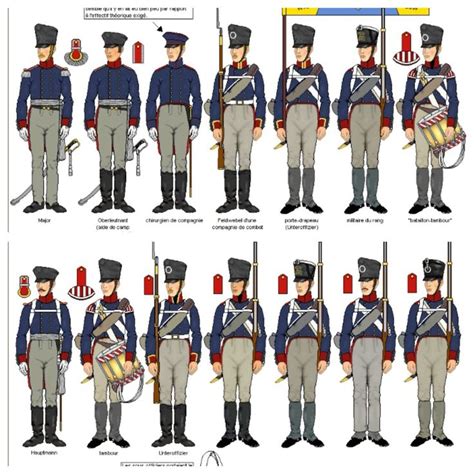 2nd Battalion, 7th (2nd West Prussian) Line Infantry | British army uniform, Napoleonic wars ...