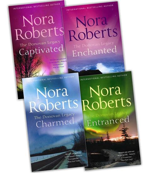 The Donovan Legacy Collection Nora Roberts 4 Books Set Pack Enchanted ...