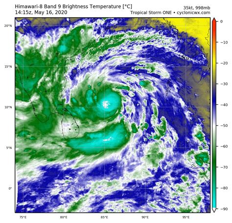 India is expecting an extremely dangerous tropical cyclone on May 20th