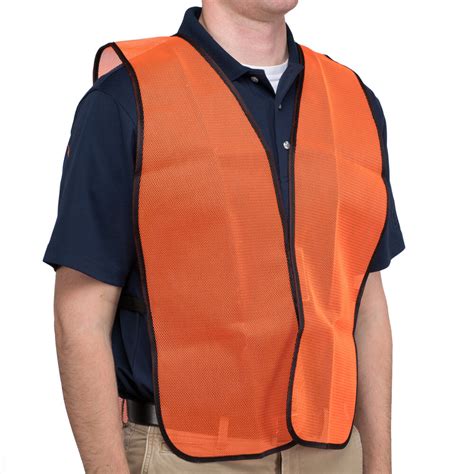 Cordova Orange High Visibility Mesh Safety Vest - 25" x 18"