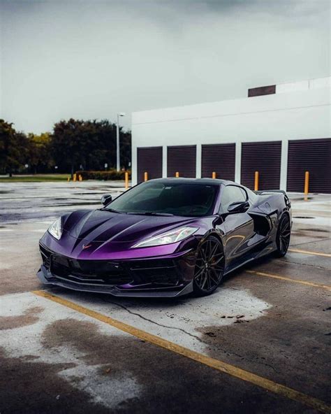 Supercar Embassy on Instagram: “Chevrolet Corvette C8 Z51 in Metallic Midnight Purple . . . 🔥 ...