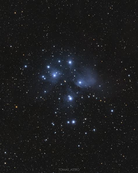 Pleiades Star Cluster : r/astrophotography