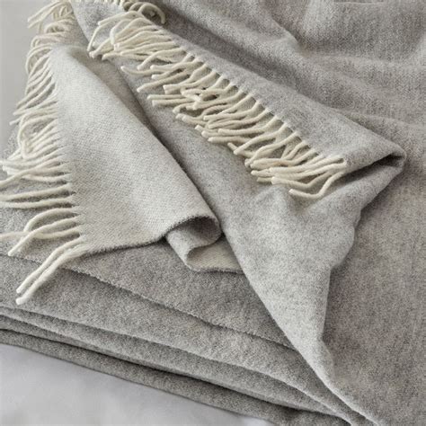 Luxury Wool-Cashmere Throw | Bed Throws | The White Company | Cashmere ...