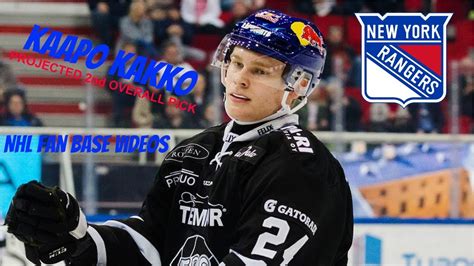 Kaapo Kakko Highlights|| Future New York Ranger? - YouTube