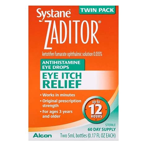 Systane Zaditor Antihistamine Eye Drops - Shop Eye & Ear Care at H-E-B