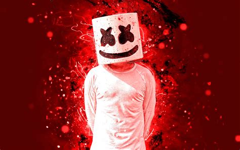 Download wallpapers 4k, DJ Marshmello, superstars, Christopher Comstock ...