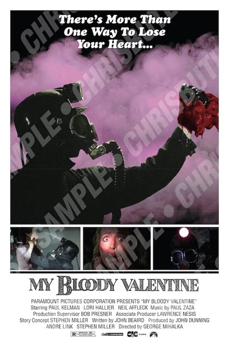 My Bloody Valentine 1981 Poster