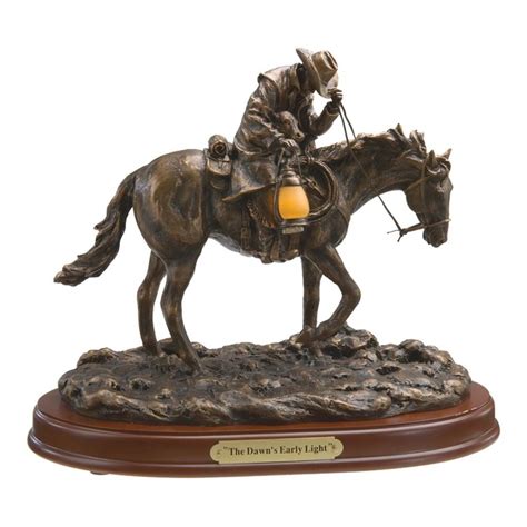 The Dawns Early Light (37213) - Western Art - Sculptures & Table Art ...