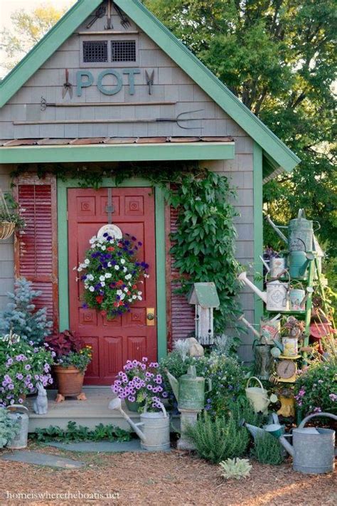 20 Garden Shed Decorating Ideas for the Exterior Suitable for Any Budget