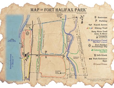 Trails of Fort Halifax Park - Susquehanna Greenway