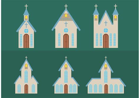 Simple Country Church Vectors 90090 Vector Art at Vecteezy