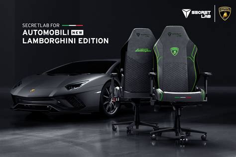 Secretlab Partners With Lamborghini For New Gaming Chair Design