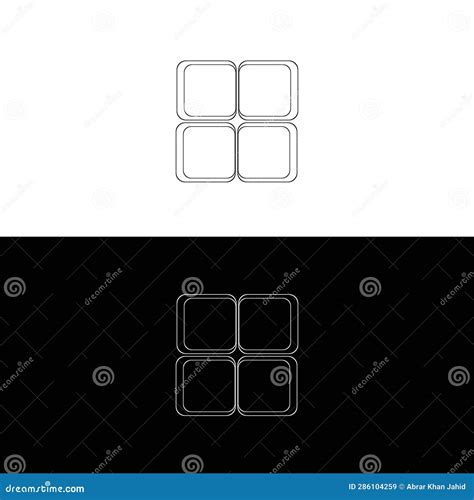 Rectangle Vector Logo Template Design Stock Illustration - Illustration of corporate ...