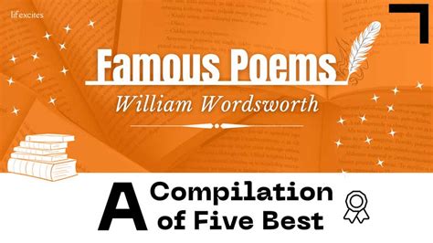 Famous Poems William Wordsworth: A Compilation of Five Best