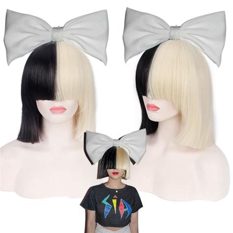 Sia Alive This Is Acting Wig | Womens wigs, Black and blonde, Costume wigs