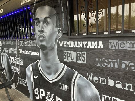 🔥 Download Nba Prospect Victor Wembanyama Depicted In Spurs Jersey by ...