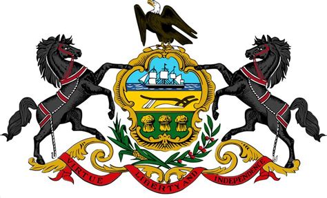 Pennsylvania State Seal | Coat of arms, Arms, Picture banner