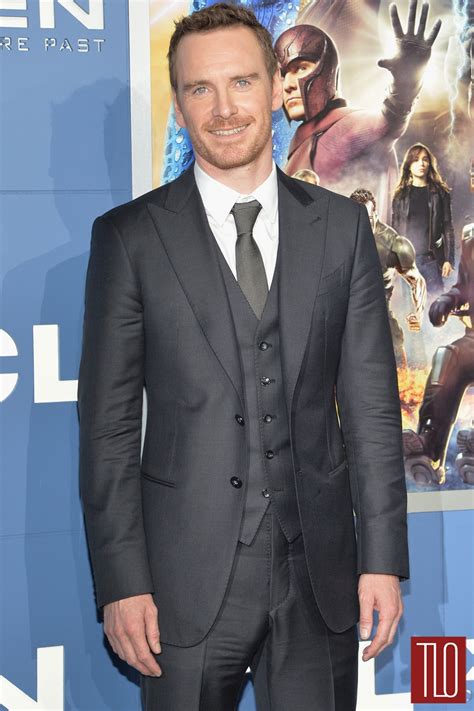 Michael Fassbender in Giorgio Armani at the "X-Men: Days Of Future Past" New York Premiere | Tom ...