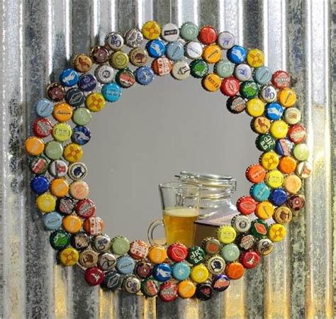 Original Design Ideas to Recycle Metal Caps for Home Decorating | Beer ...