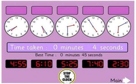 11 Free Telling Time Games Online - Teach Junkie