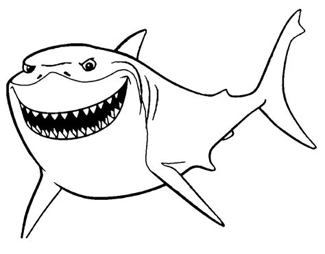 Finding Nemo Printable Coloring pages » Print Color Craft