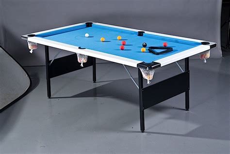 7ft Deluxe Wood Bed Pool Table | Folding Legs | Pool Tables Online