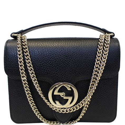 Gucci Purse Black Crossbody | semashow.com