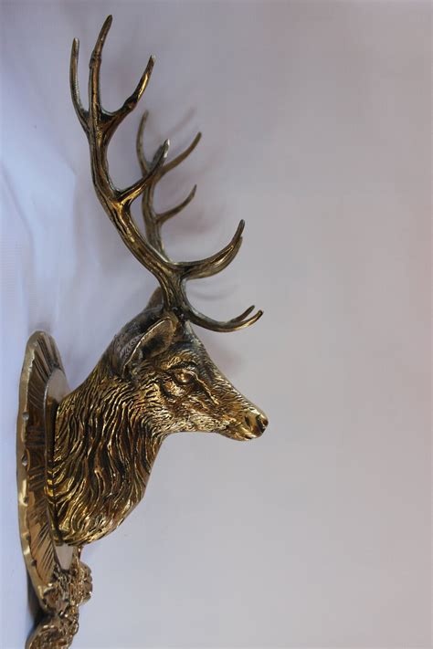 Deer Head Wall Mount Wall Hanger Wall Decoration Christmas - Etsy