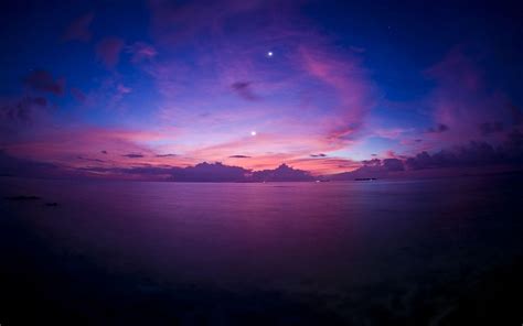 Ocean Purple Sunset Wallpapers - Top Free Ocean Purple Sunset Backgrounds - WallpaperAccess