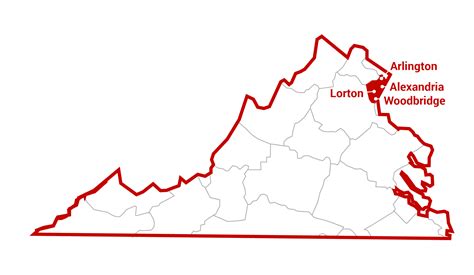 Lorton Va Zip Code Map - United States Map