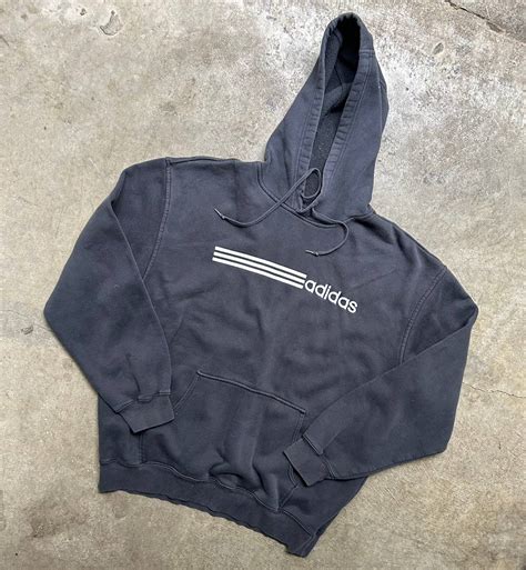 Adidas vintage 90s adidas hoodie | Grailed